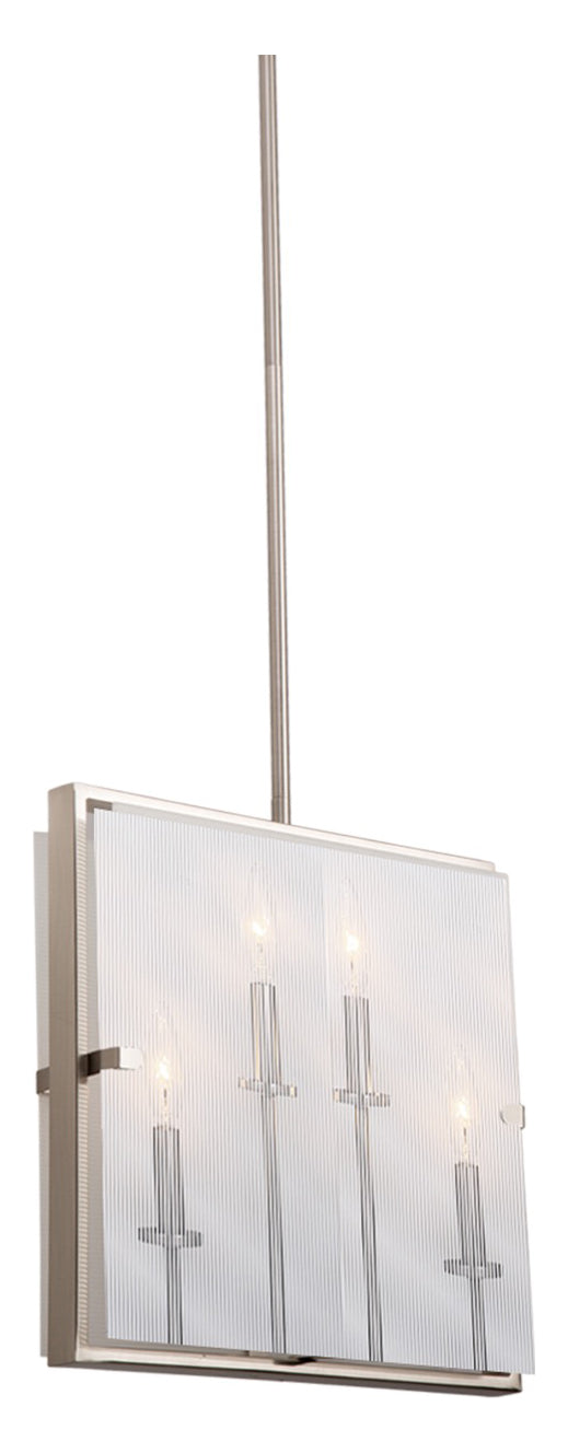 Harbor Point 4 Light  Satin Nickel Pendant – Style: 7690380 XI56305768926